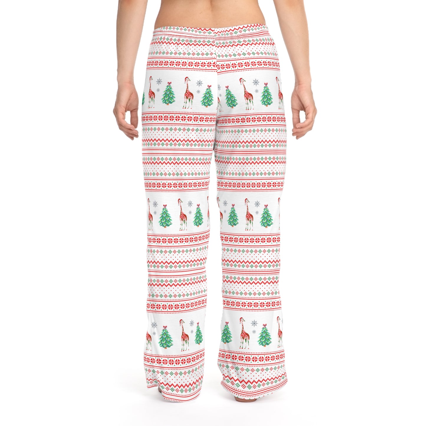 Wild Holiday - Women's Pajama Pants (AOP)
