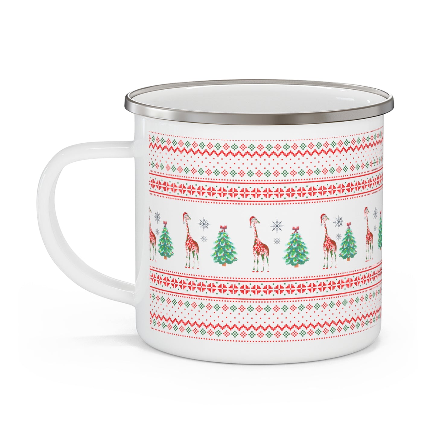 Wild Holiday Enamel Camping Mug
