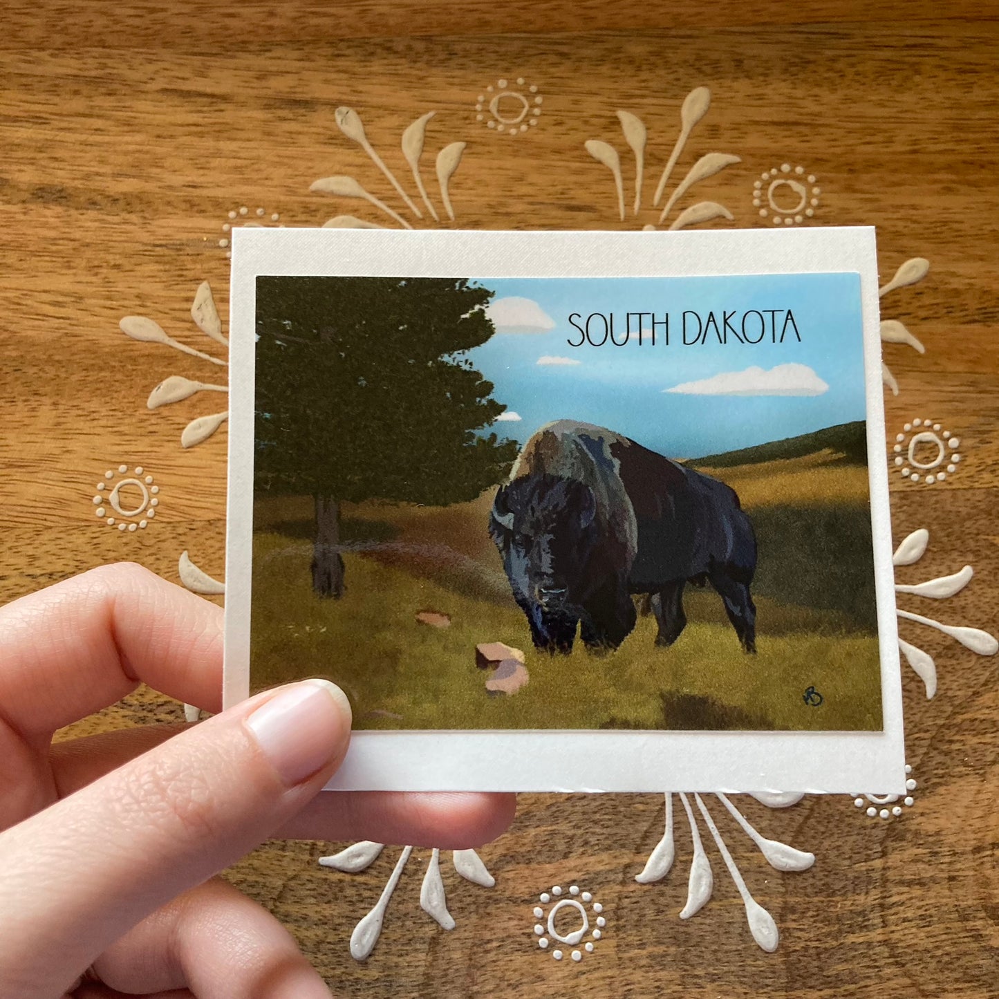 Buffalo Roam Sticker