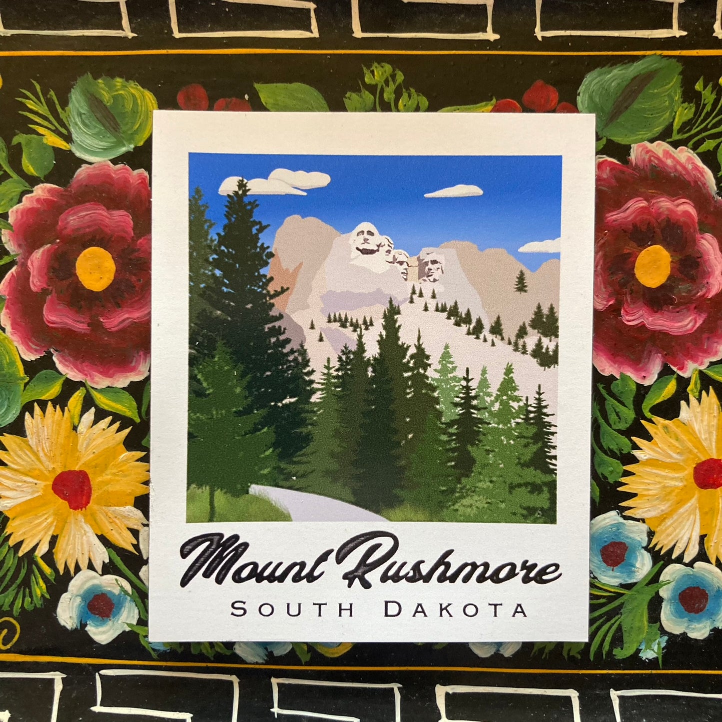 Mount Rushmore Sticker