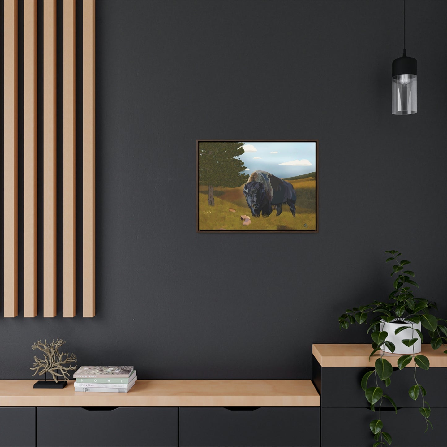 Canvas - Buffalo Roam