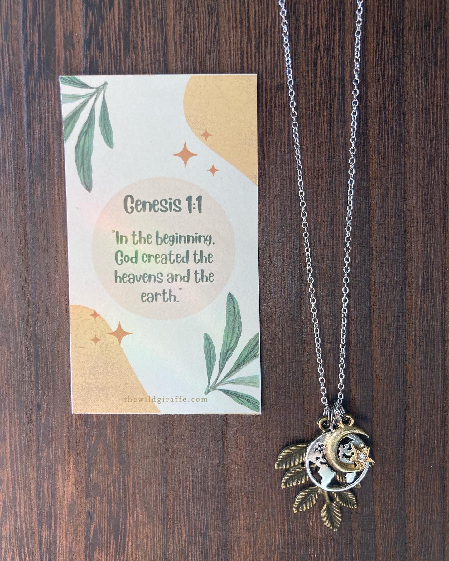 Genesis 1:1 Necklace
