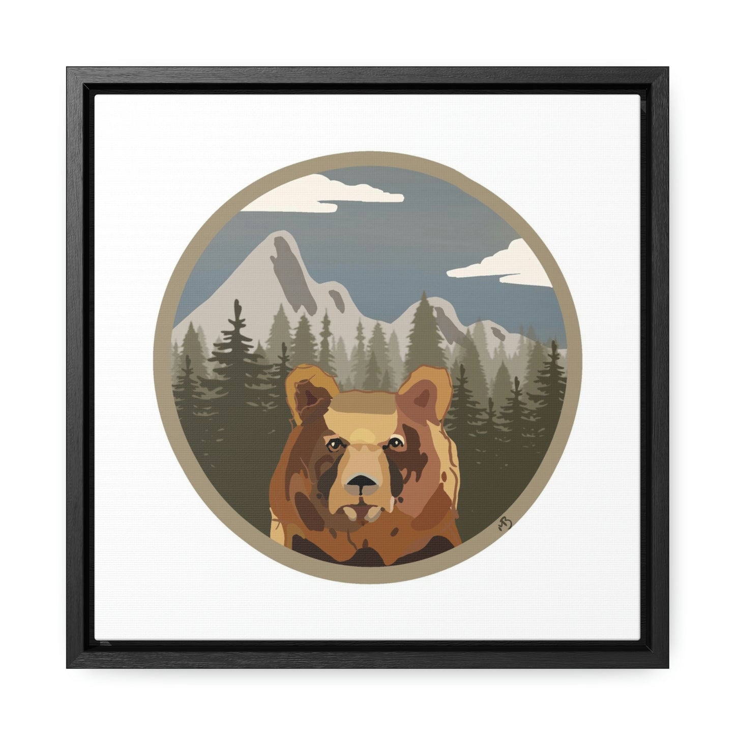 Canvas - Bear
