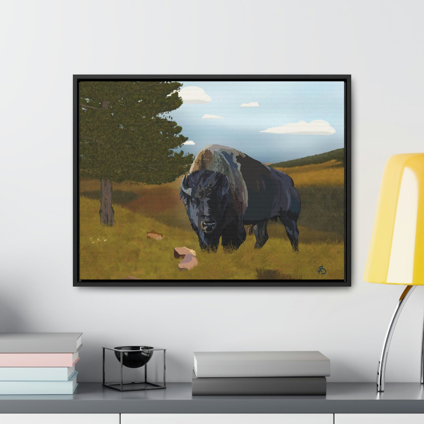 Canvas - Buffalo Roam