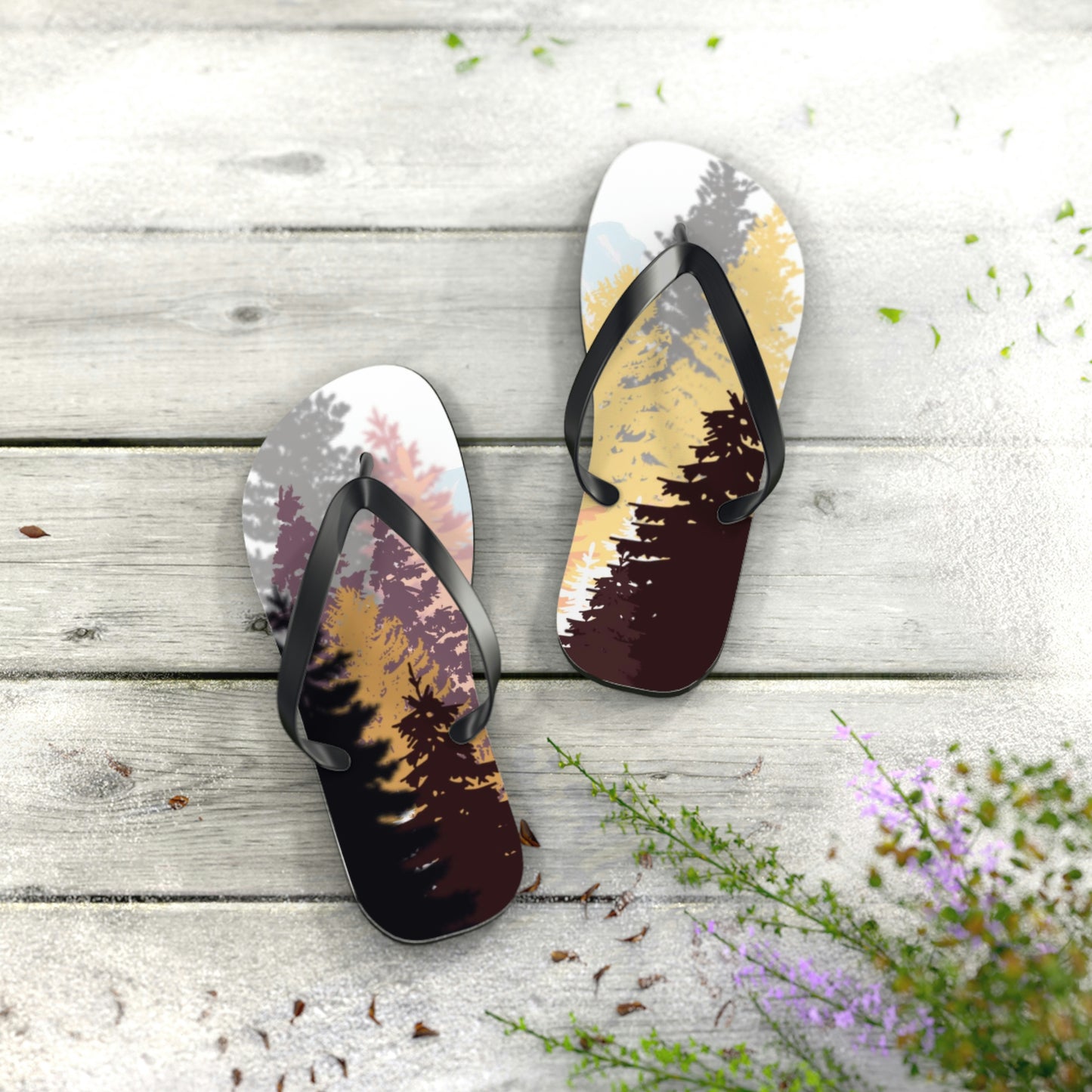 Flip Flops - Golden Mountainside