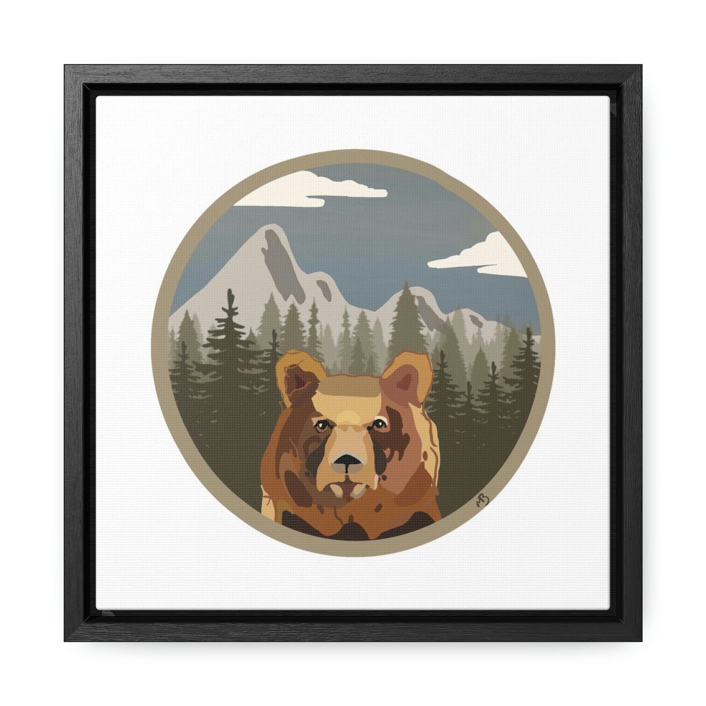 Canvas - Bear