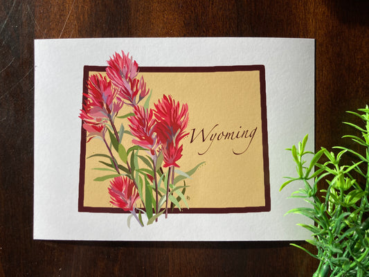 Wyoming Flower Print