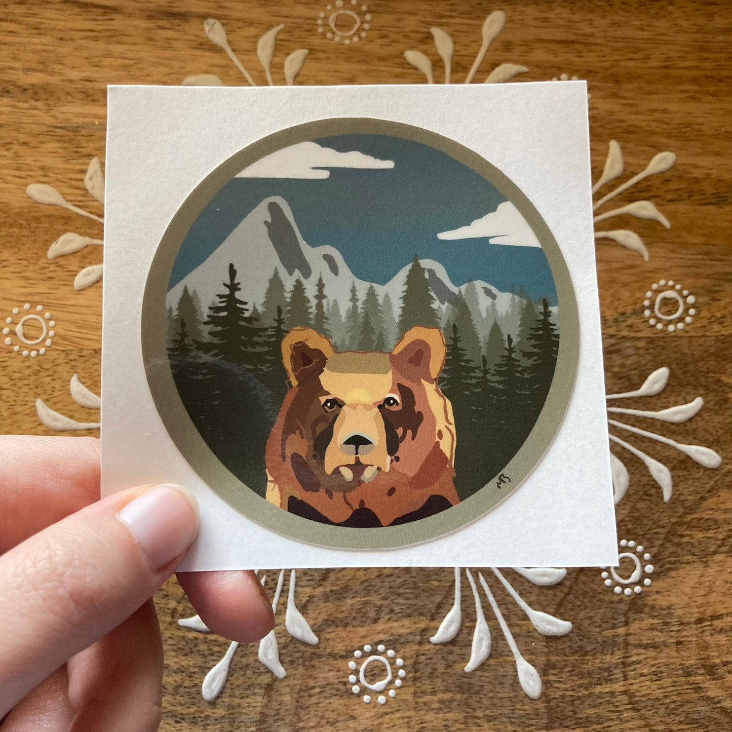 Bear Sticker