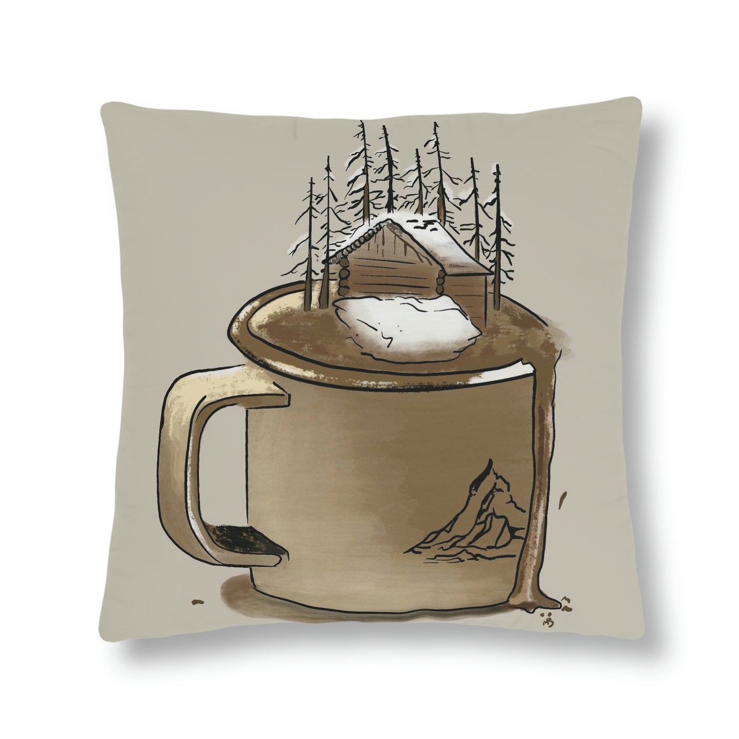 Waterproof Pillows - Cabin Cocoa