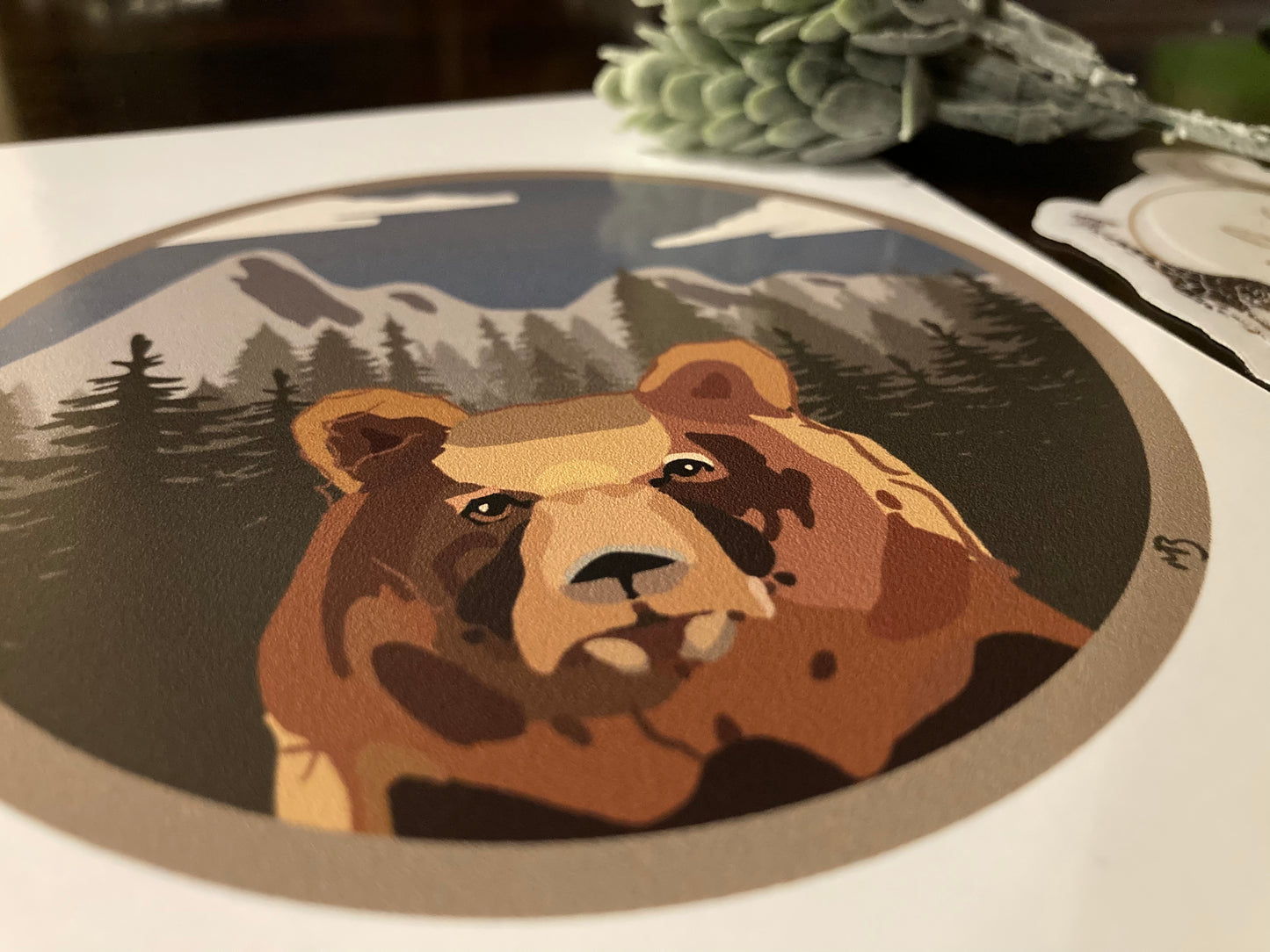 Bear Print