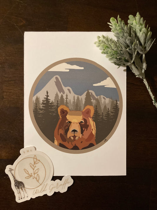 Bear Print