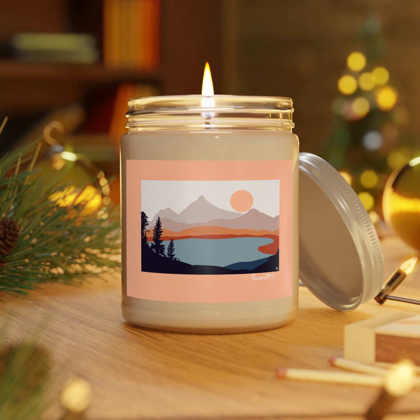 Scented Candles, 9oz - Lakeside Vibe