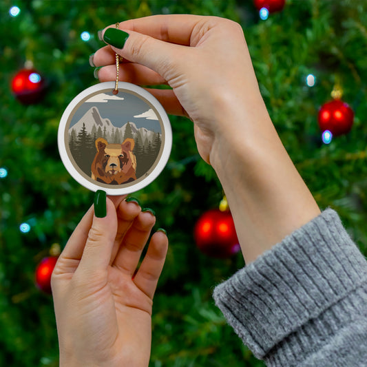 Ceramic Ornament - Bear