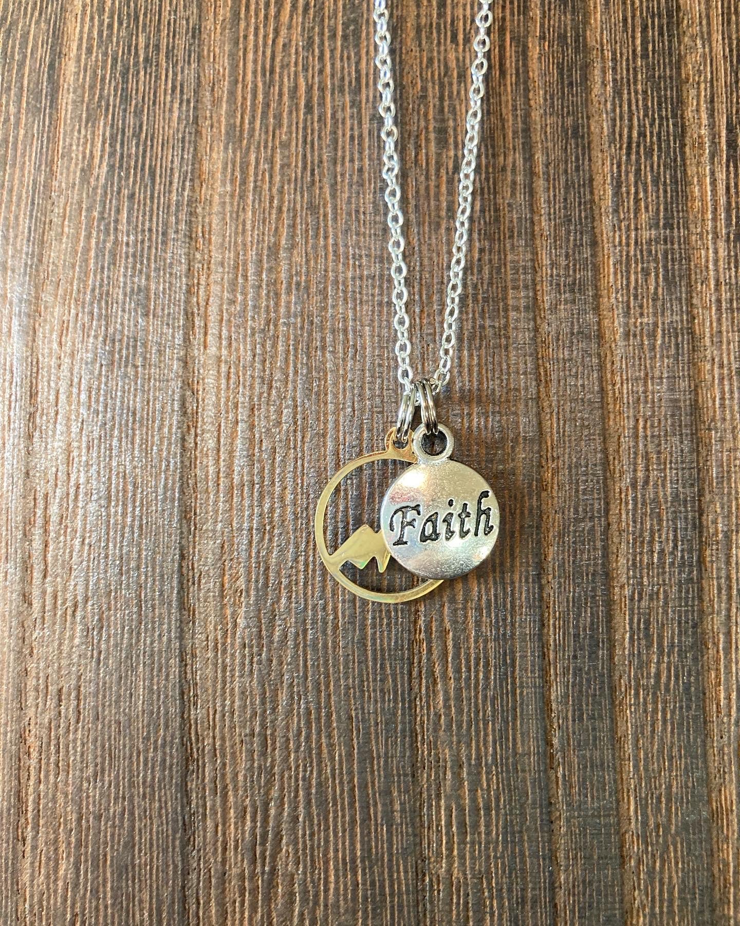 Faith Can Move Mountains Necklace