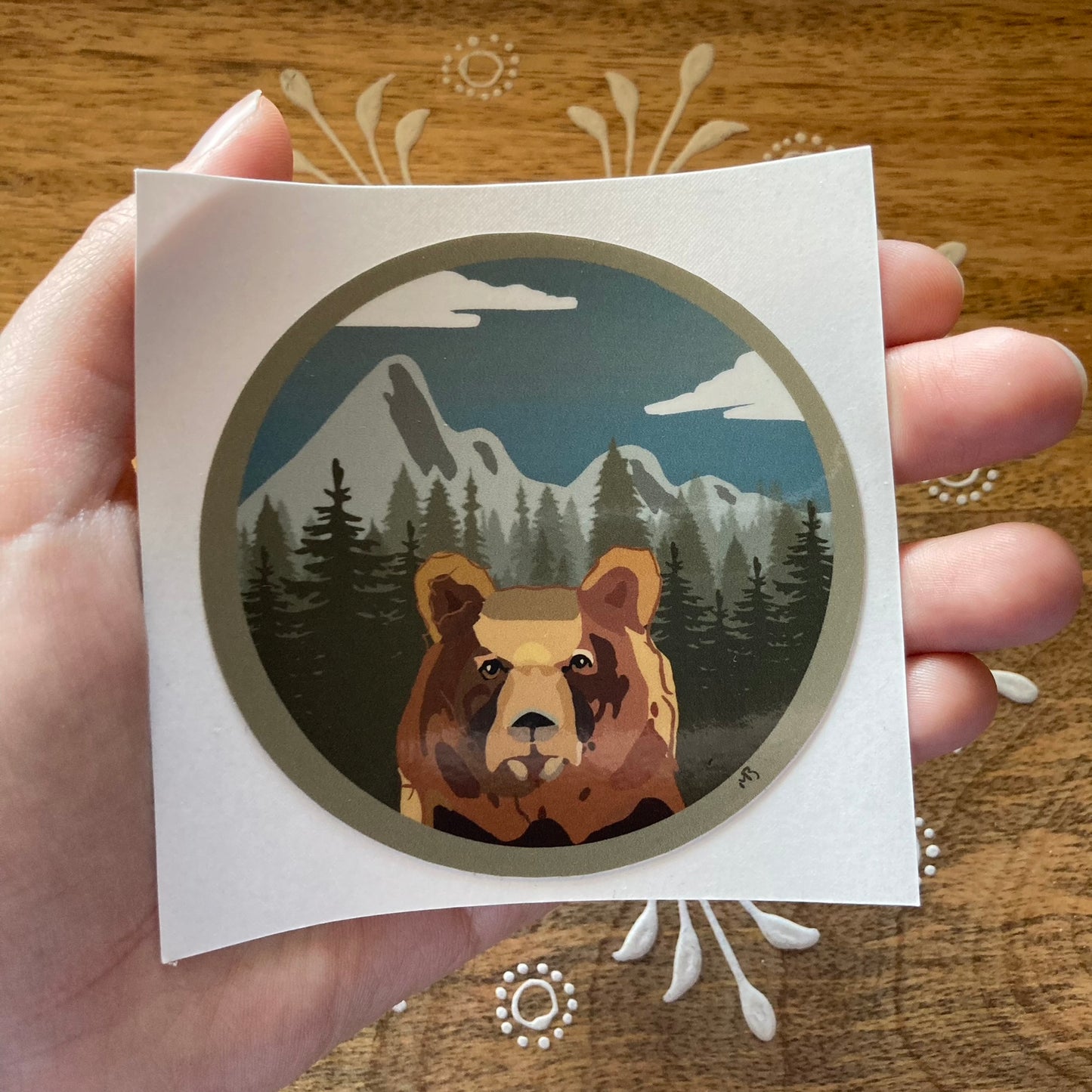 Bear Sticker