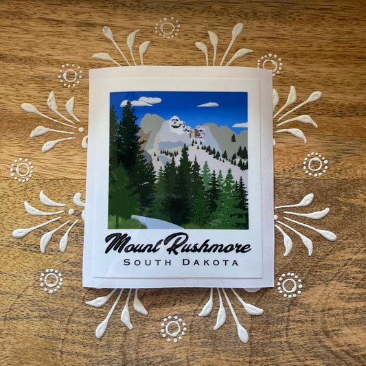Mount Rushmore Sticker