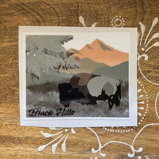 BH Landscape Buffalo Sticker