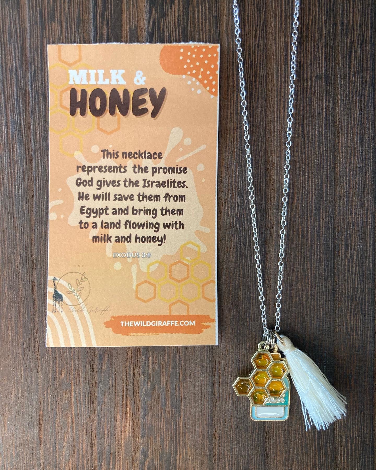 Milk and Honey Necklace