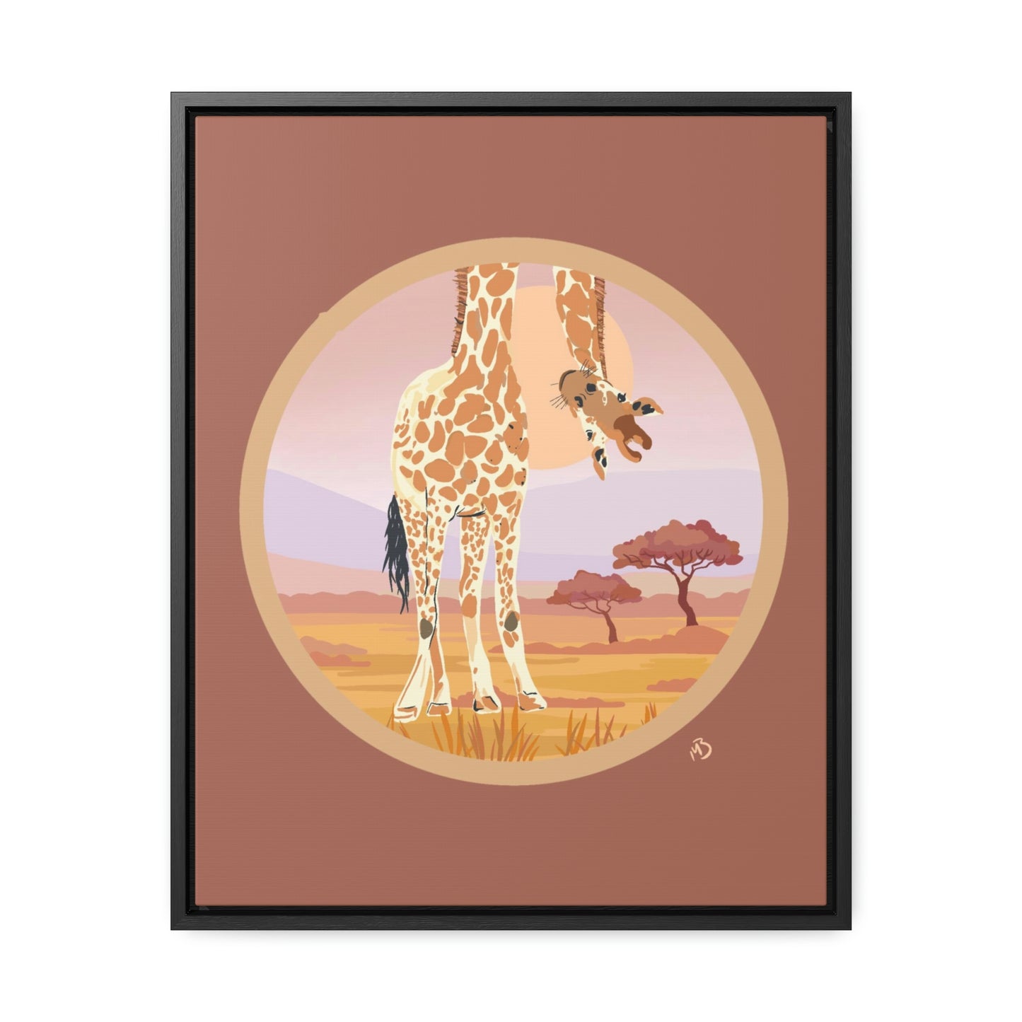 Canvas - Giraffe