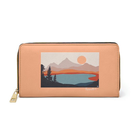 Zipper Wallet - Lakeside Vibe